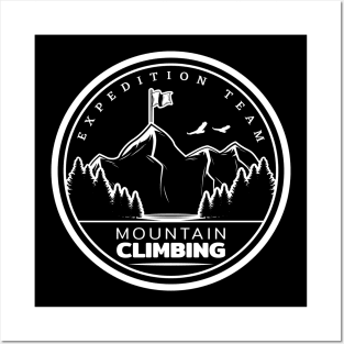 Mountain Climbing Posters and Art